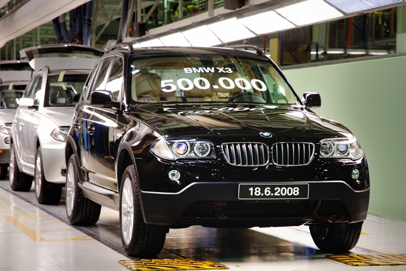 500.000 BMW X3's