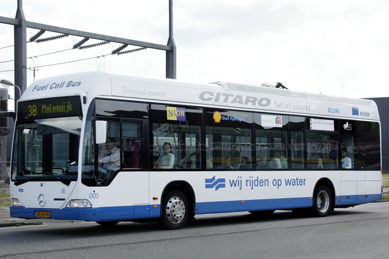 Waterstofbus Amsterdam (foto: ANP)