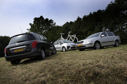Citroën C4 Picasso-Peugeot 308 SW-Skoda Octavia Combi
