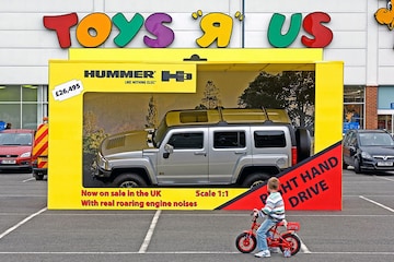 Hummer H3-introductie in Groot-Brittannië