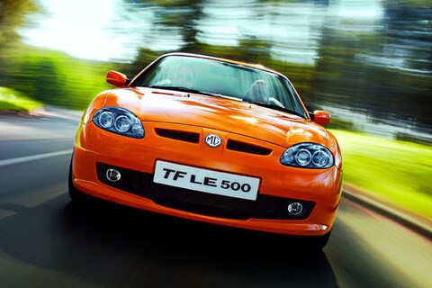 In detail: MG TF nieuwe stijl