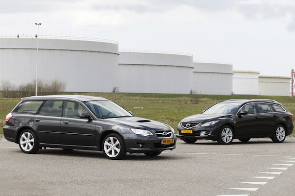 Mazda6 SportBreak 2.0 CiTD   Subaru Legacy Tourin