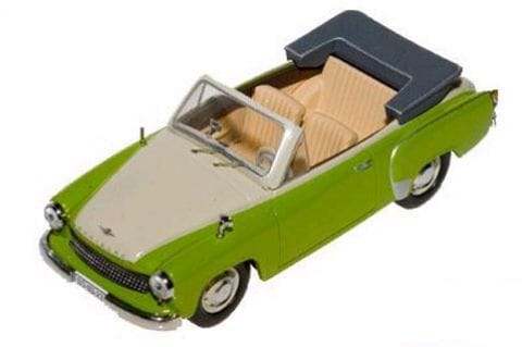 groene cabrio