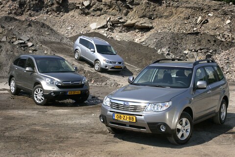 Test: Subaru Forester – Mitsubishi Outlander – Honda CR-V
