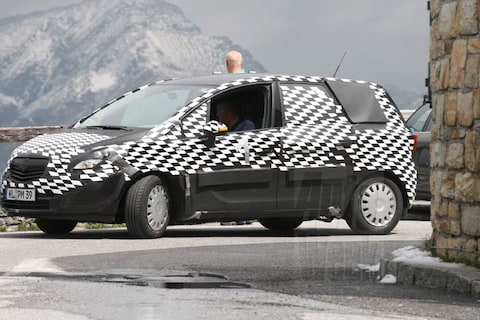 Opel Meriva doet bergetappe