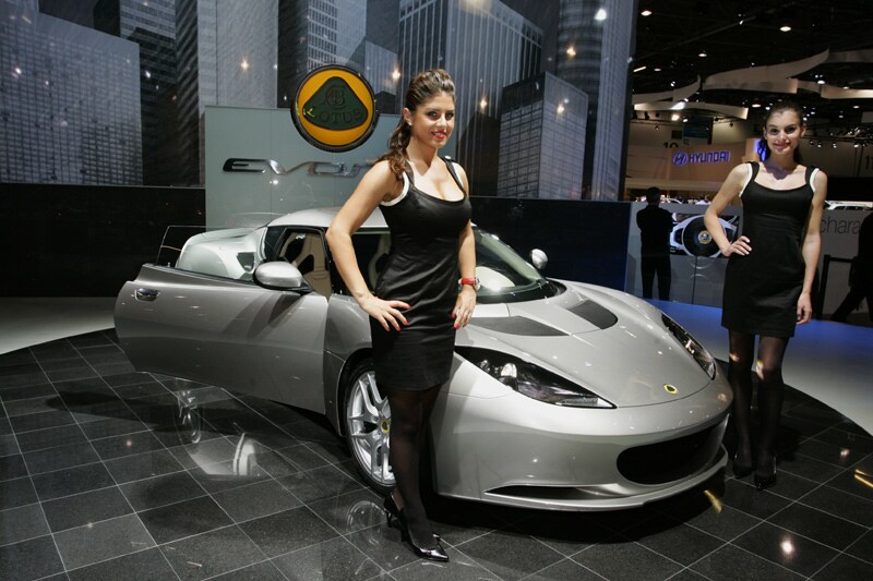 Beursbabes London Motor Show 2008
