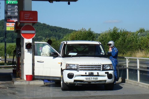 Range Rover Sport wordt strakgetrokken