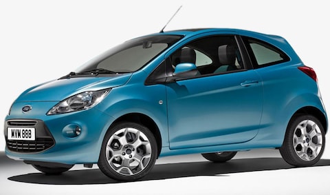 De nieuwe Ford Ka in volle glorie