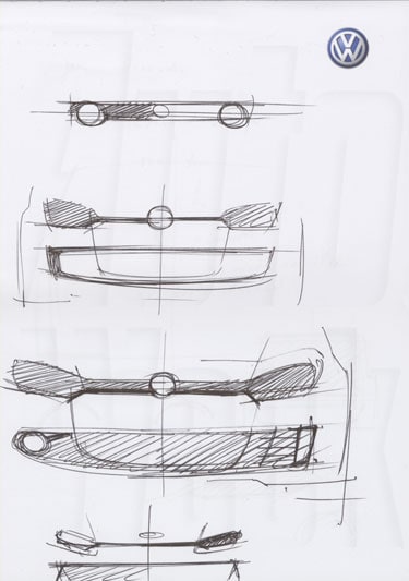 Golf VI GTI, met dank aan Flavio Manzoni