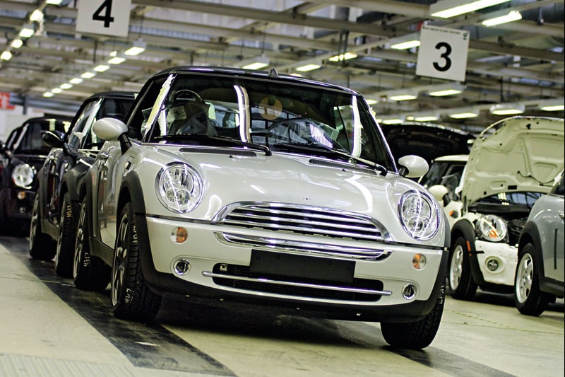 De laatste Mini cabriolet