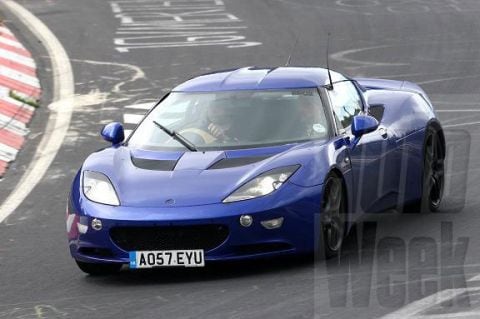 Lotus Evora in actie op de Ring