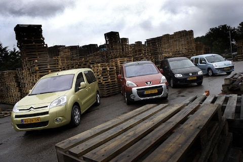 Citroën Berlingo Multispace - Peugeot Partner Tepee - Renault Kangoo Family - Volkswagen Caddy - Test