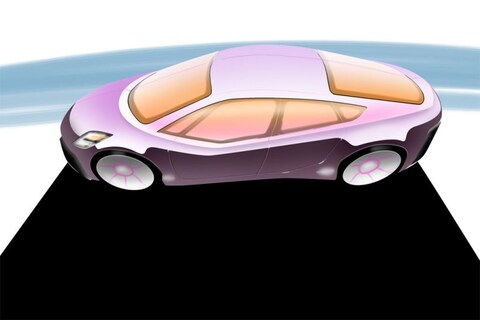 Schetsvertoning: ontwerp de nieuwe Prius