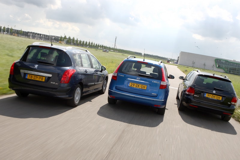 Peugeot 308 SW-Volkswagen Golf Variant-Hyundai i30