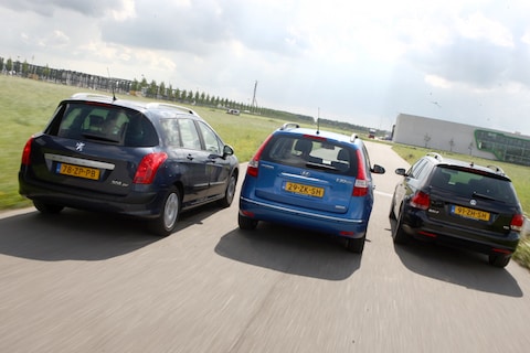 Test: Peugeot 308 SW - Volkswagen Golf Variant- Hyundai i30 CW