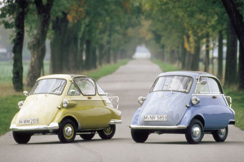 BMW Isetta Standard und BMW Isetta Export