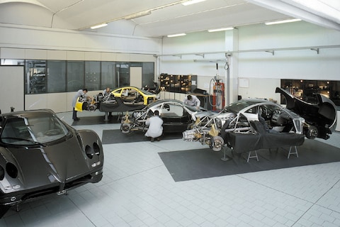 Pagani-fabriek klaar voor de C9