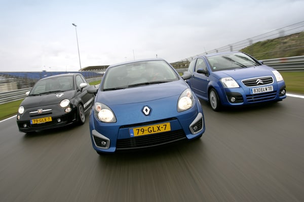 500 Abarth-Renault Twingo RS-Citroën C2 VTS