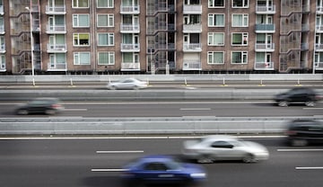 Wonen in Amsterdam naast de A10 | Foto: ANP