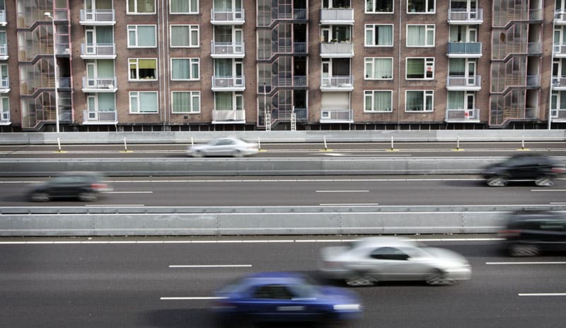 Wonen in Amsterdam naast de A10 | Foto: ANP