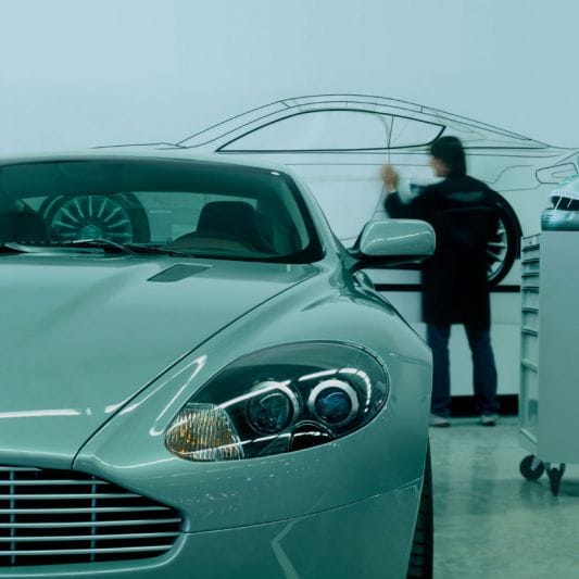 Aston Martin ontwerpstudio Gaydon