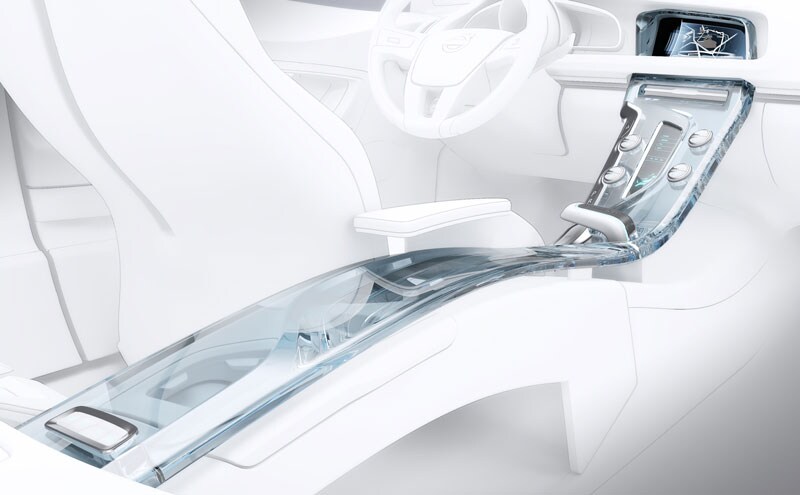 Volvo S60 concept met Orrefors interieur