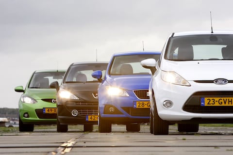Ford Fiesta-Seat Ibiza-Mazda 2-Peugeot 207