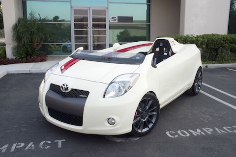 Toyota Yaris gescalpeerd