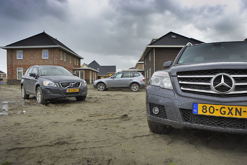 Mercedes GLK vs Volvo XC60 vs BMW X3