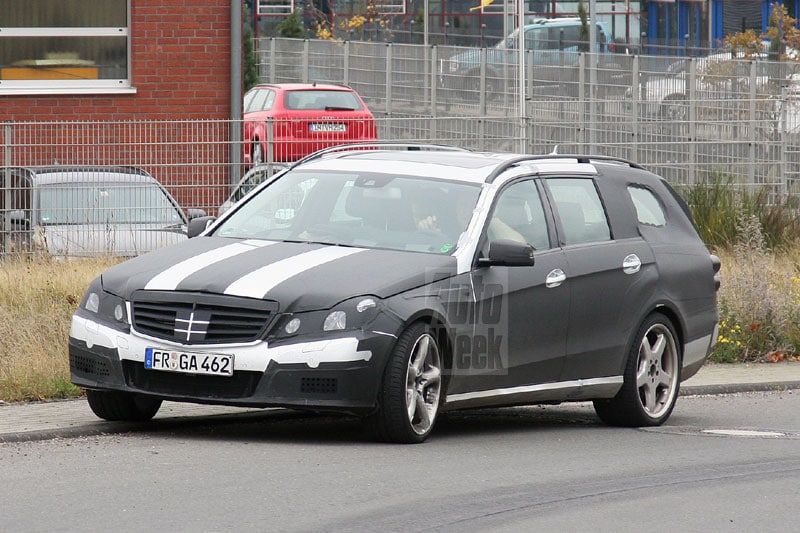 Mercedes-Benz E-klasse Estate spyshots (foto's Car