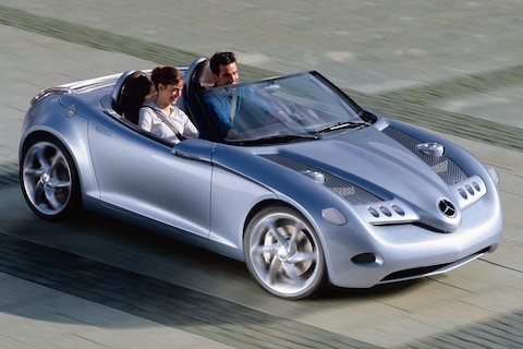 "Roadster-variant van volgende Mercedes A-klasse"