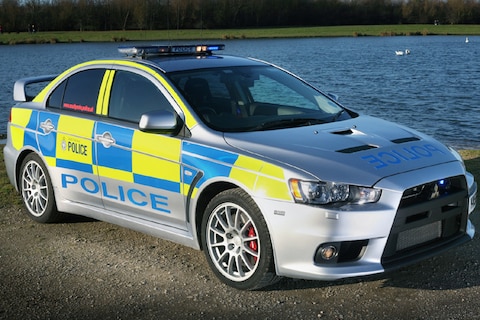 Boeven vangen met een Evo X