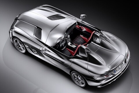 Knetterend einde voor de Mercedes SLR