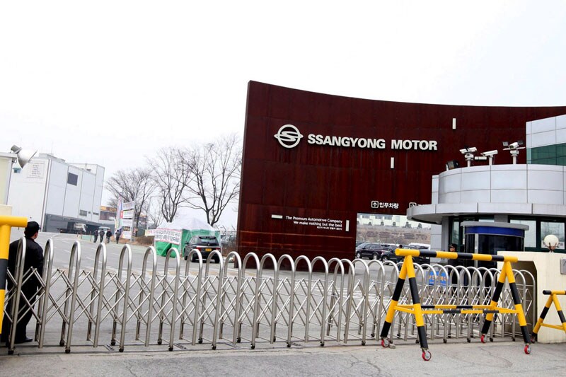 SsangYong-fabriek in Pyeongtaek | Foto: ANP/EPA