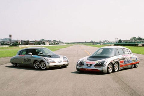 Eliica zoekt sponsor voor productie achtwieler