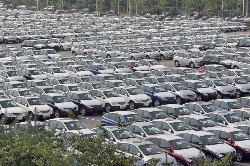 SsangYong-voorraad bij Pyonngtaek-fabriek | Foto A