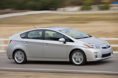 "Plug in-Prius verbruikt 1:27"