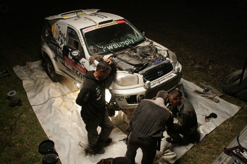 Dakar 2009 - One night in Bivouac