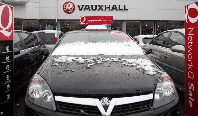 Vauxhall-showroom Groot-Brittannië | Foto: ANP/AFP