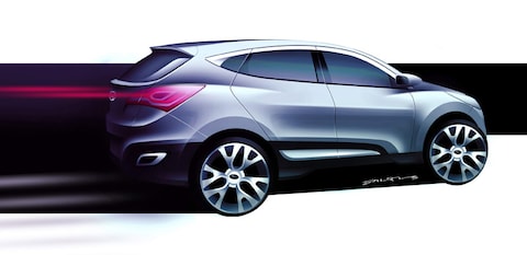 Eerste glimp Hyundai concept car