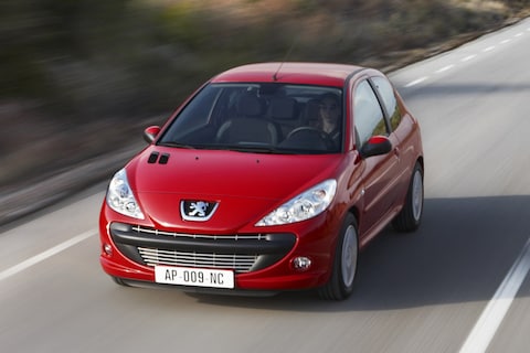 Peugeot 206+ geprijsd