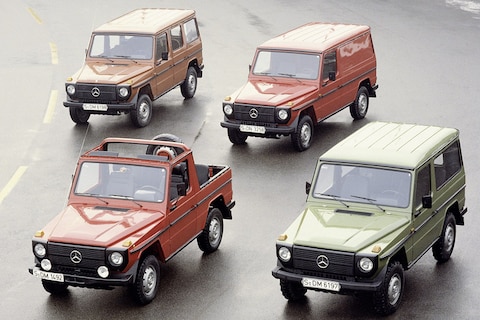 Mercedes G-klasse mag door tot 2015