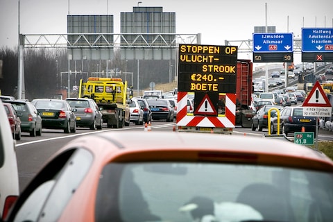 Vluchtstrookverbazing
