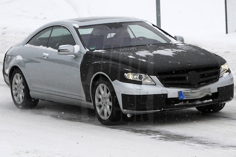 Spyvideo Mercedes S-klasse Coupé