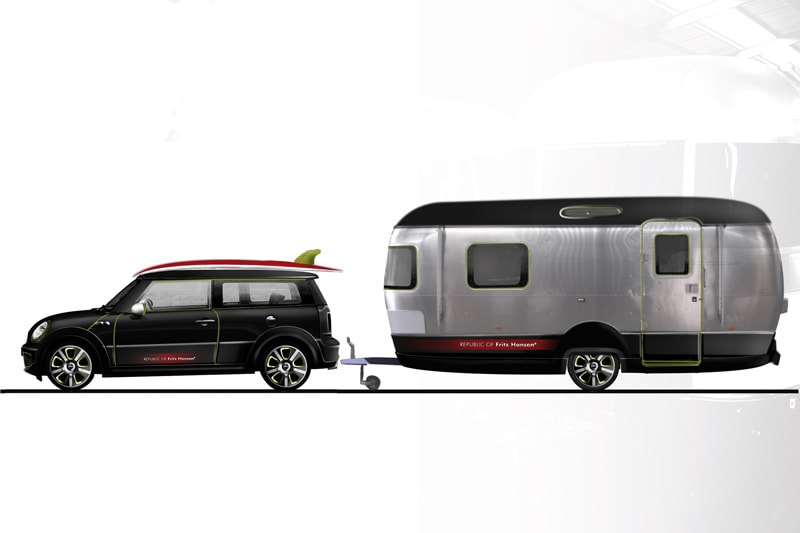 Mini Clubman met Airstream by Republic of Fritz Ha