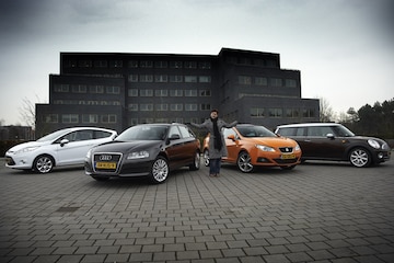 Ford Fiesta 1.6  Audi A3 Sportback 1.4  Seat Ibiza