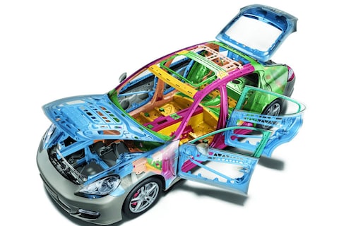 Porsche Panamera heeft start-/stoptechniek