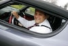 Staatssecretaris de Jager in Tesla Roadster