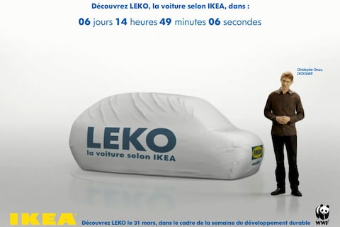 Ikea-auto is meerij-programma