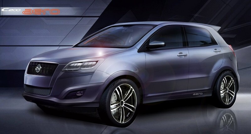 SsangYong C200 met Aero-pakket